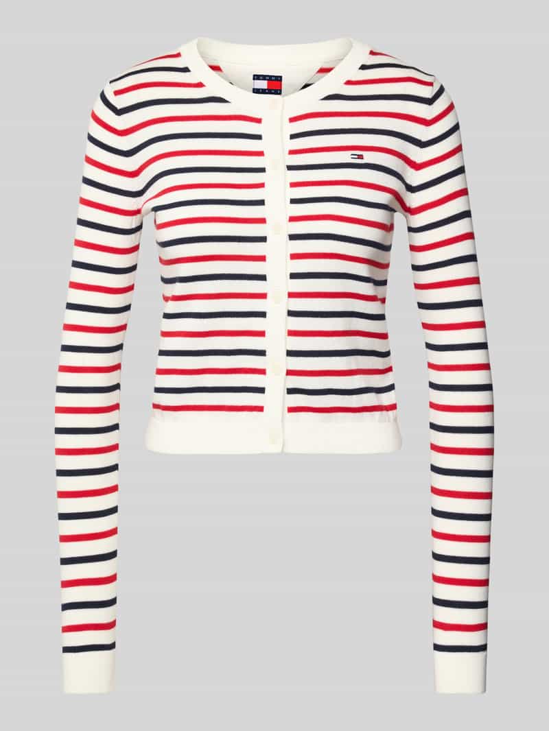 TOMMY JEANS Vest TJW ESSENTIAL CREW NECK CARDIGAN