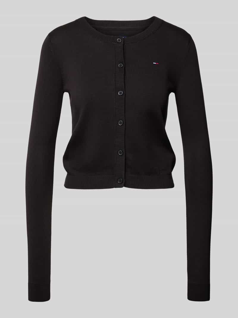TOMMY JEANS Vest TJW ESSENTIAL CREW NECK CARDIGAN