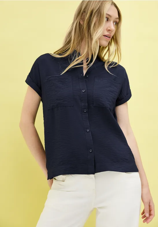 Cecil Overhemdblouse met borstzakken
