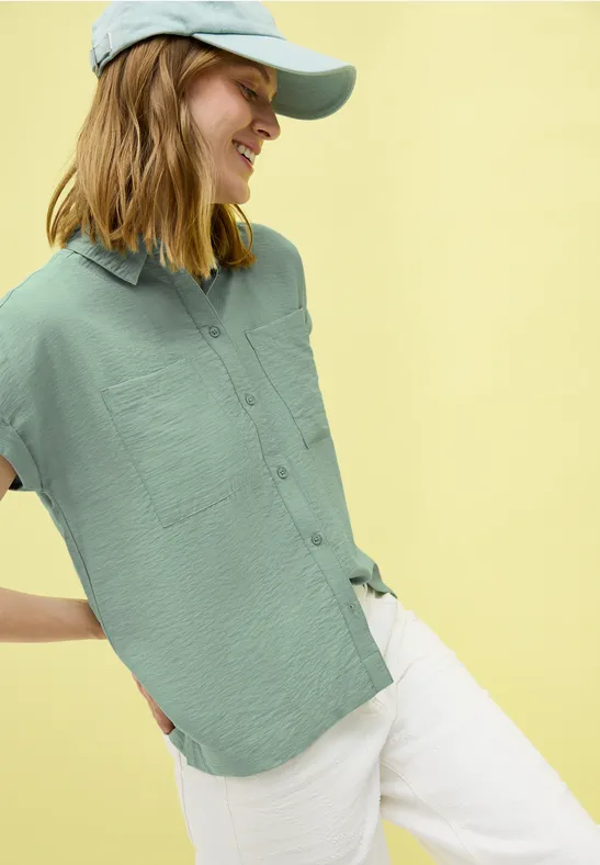 Cecil Overhemdblouse met borstzakken