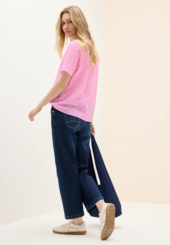 Cecil Overhemdblouse met lichte structuurpatroon