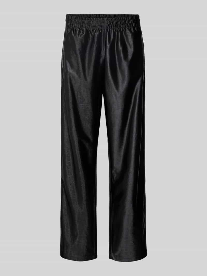 Adidas Originals Firebird Adicolor Metallic Track Pants, Black