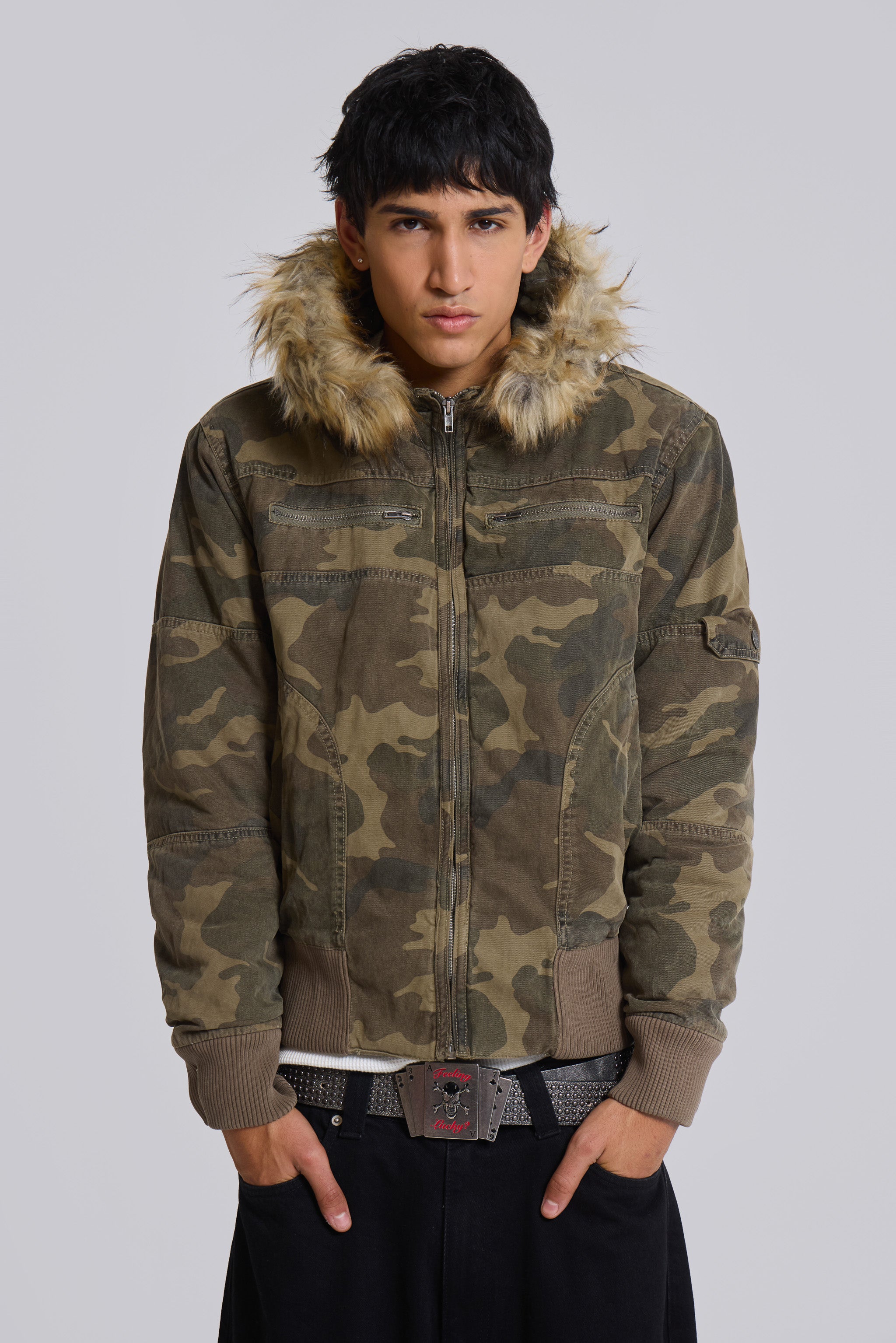 Jaded Man Marshal Camo Jacket