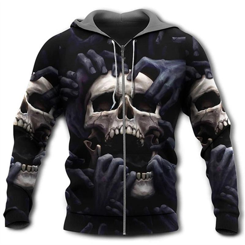 HerSight Herfst Winter Heren Zip Up Jas Plus Size Hoodie Outdoor Rits Cardigan Jas Sportkleding Sweatshirt 6XL