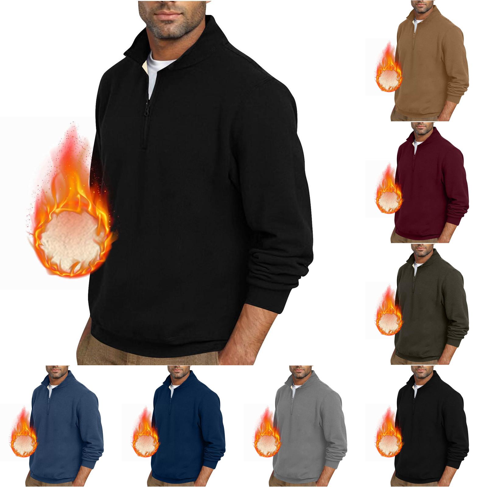 Ren Bag Heren Retro Casual Gradient Bedrukt Sweatshirt XL wijn