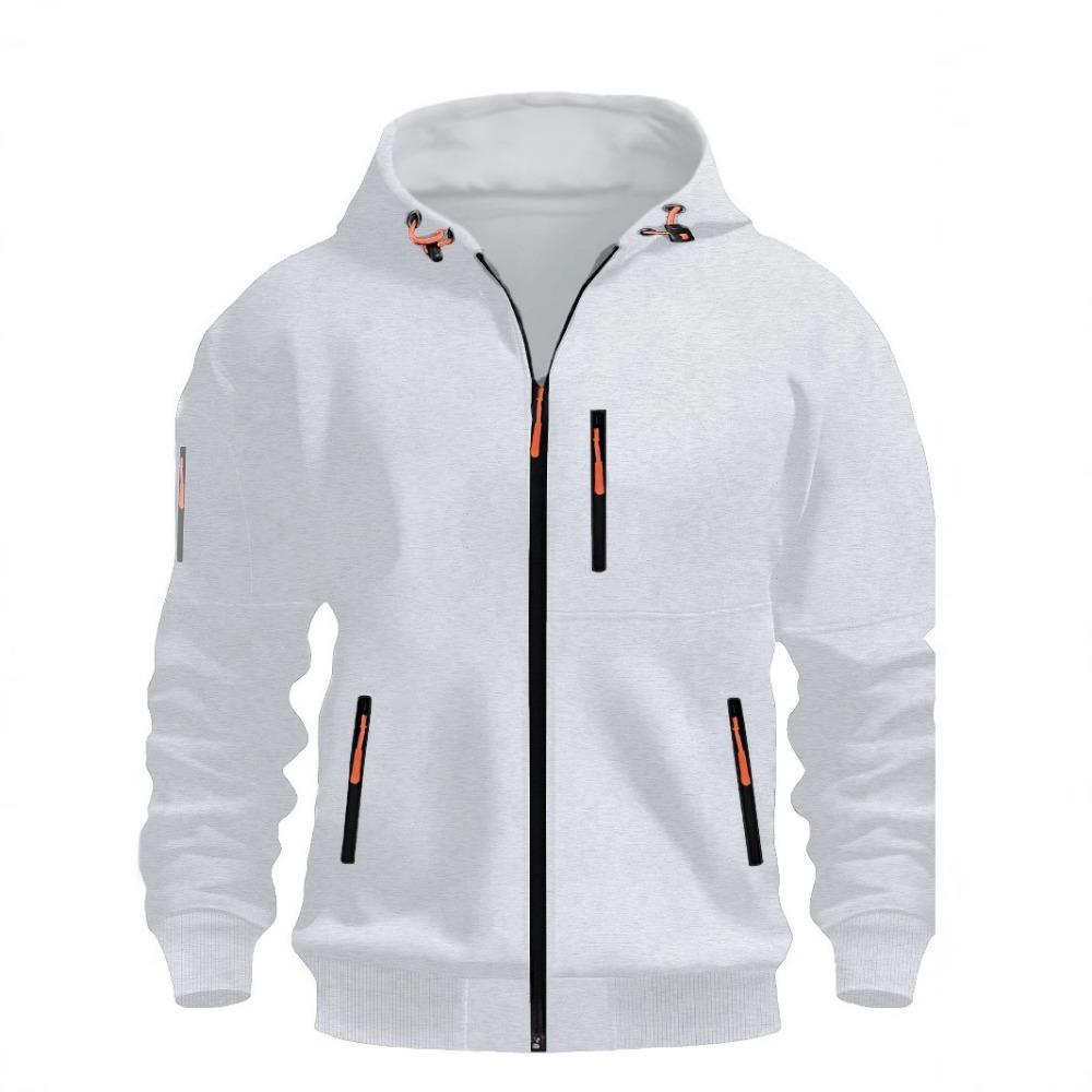 FEGKZLI Fashion Nieuwe herenhoodie Kwartrits Hoodies Zak Sport & Outdoor Streetwear Cool Casual Lente Herfst Kleding Hoodies Sweatshirts XXXL lichtgroene kleur