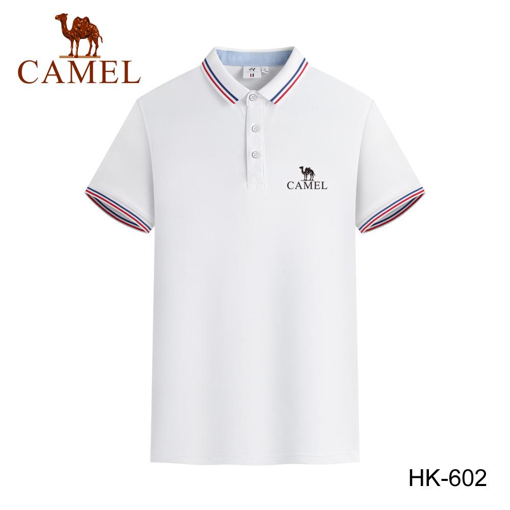 Camel 2024 Borduren Zomer Poloshirt Heren Hot Hoge Kwaliteit Heren Korte Mouw Ademend Top Business Casual Polo-shirt Voor Mannen 4XL