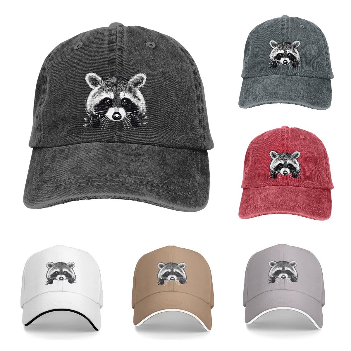 Alice cap Wasbeer baseball caps pet schattige dieren zonnescherm hoeden voor unisex dierenliefhebbers snapback denim vier seizoenen casual One Size