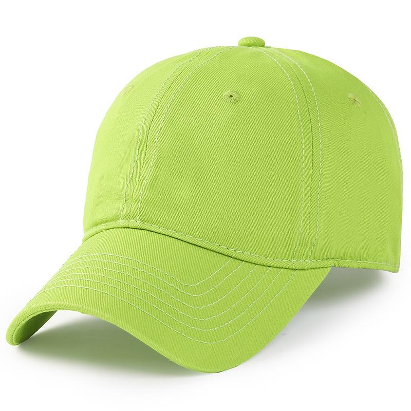 Queeniec Ouder-kind Blank Baseball Cap Jongen Meisje Zacht Katoen Effen Sport Zonnehoed Mannen Vrouwen Big Size Snapback Cap 53-56cm 56-59cm 60-65cm Head 59-64cm