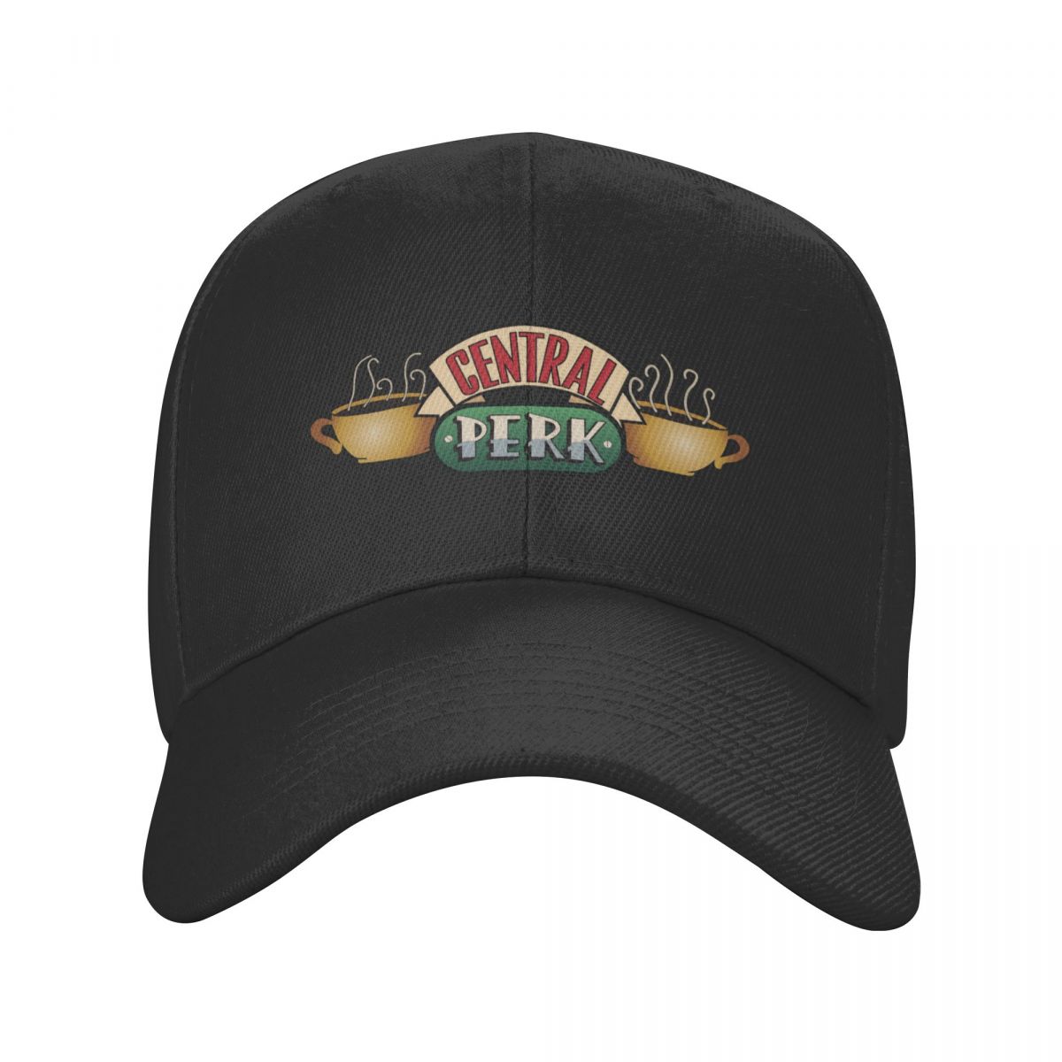 91440118MAC534JW32 Central Perk Friends Baseball Cap Volwassen Punk Unisex Verstelbare Dad Hat Vrouwen Unisex Hip Hop Adjustable Cap