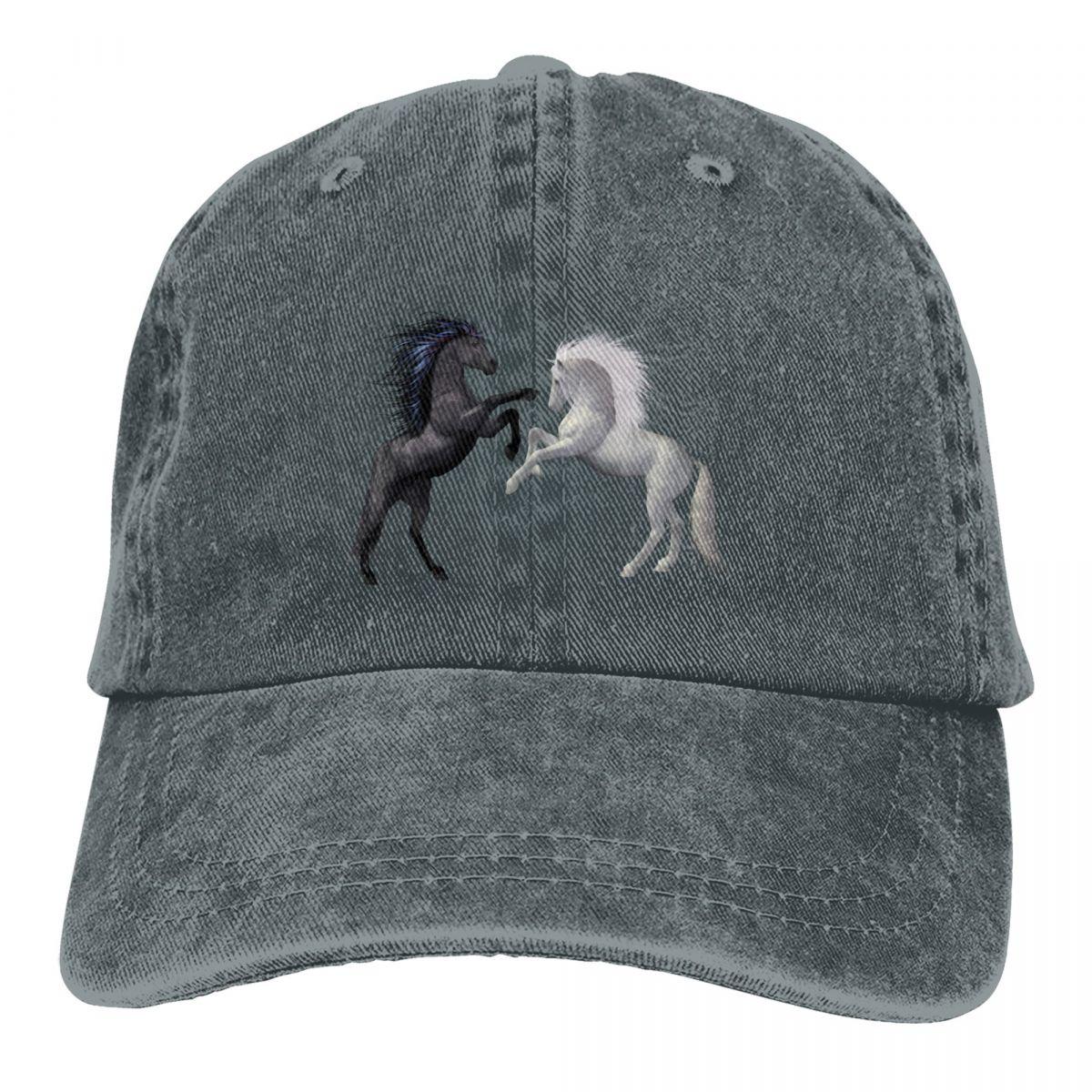 91510107MAC1P63Q47 Casual baseballcap, unisex hoeden, damesvizierbescherming, snapback, paardendiercaps One Size