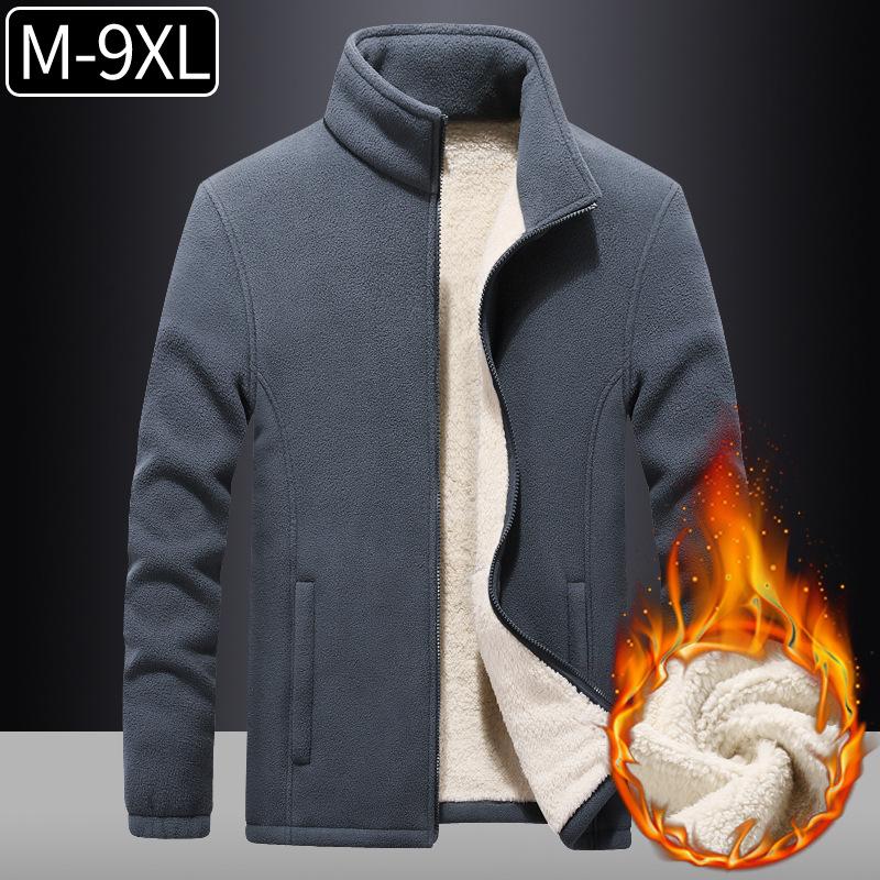 MAITA Clothscenery Heren Plus Size Softshell Fleece Jassen Mannelijke Warme Sweatshirts Thermische Jassen Windjack Sportkleding Merk Kleding 7XL 8XL 9XL XXXXL