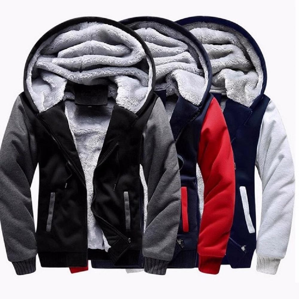 Ladie KAKA Herenjas Dikke jassen Capuchonjas Winter Lange mouw Casual Streetwear Herenhoodies S blauw