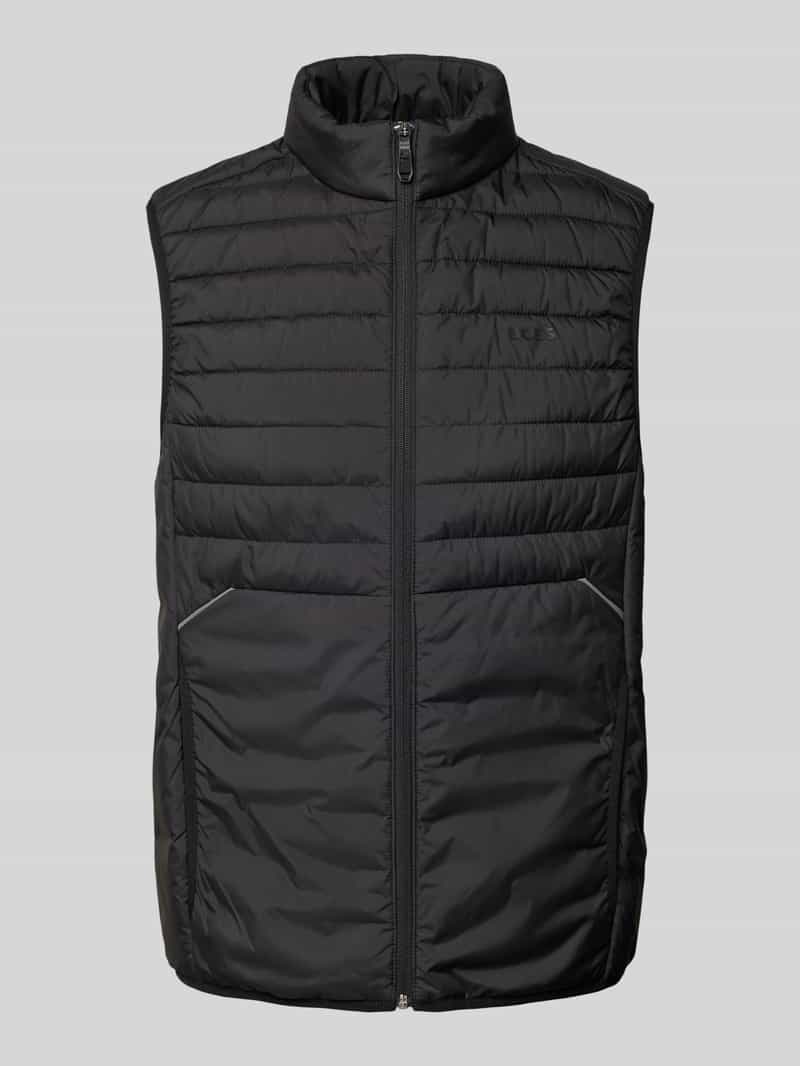 BOSS GREEN Bodywarmer V Thor met opstaande kraag
