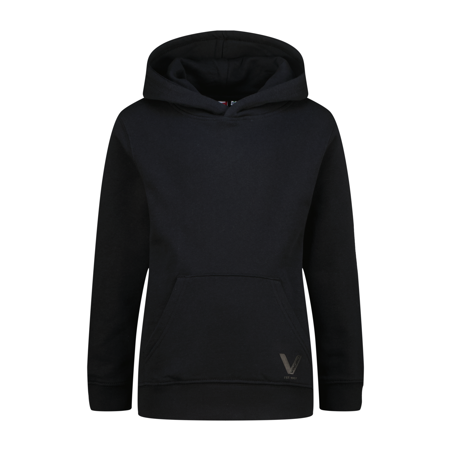 Vingino winter sweater jongens - zwart - Natest - boxy fit