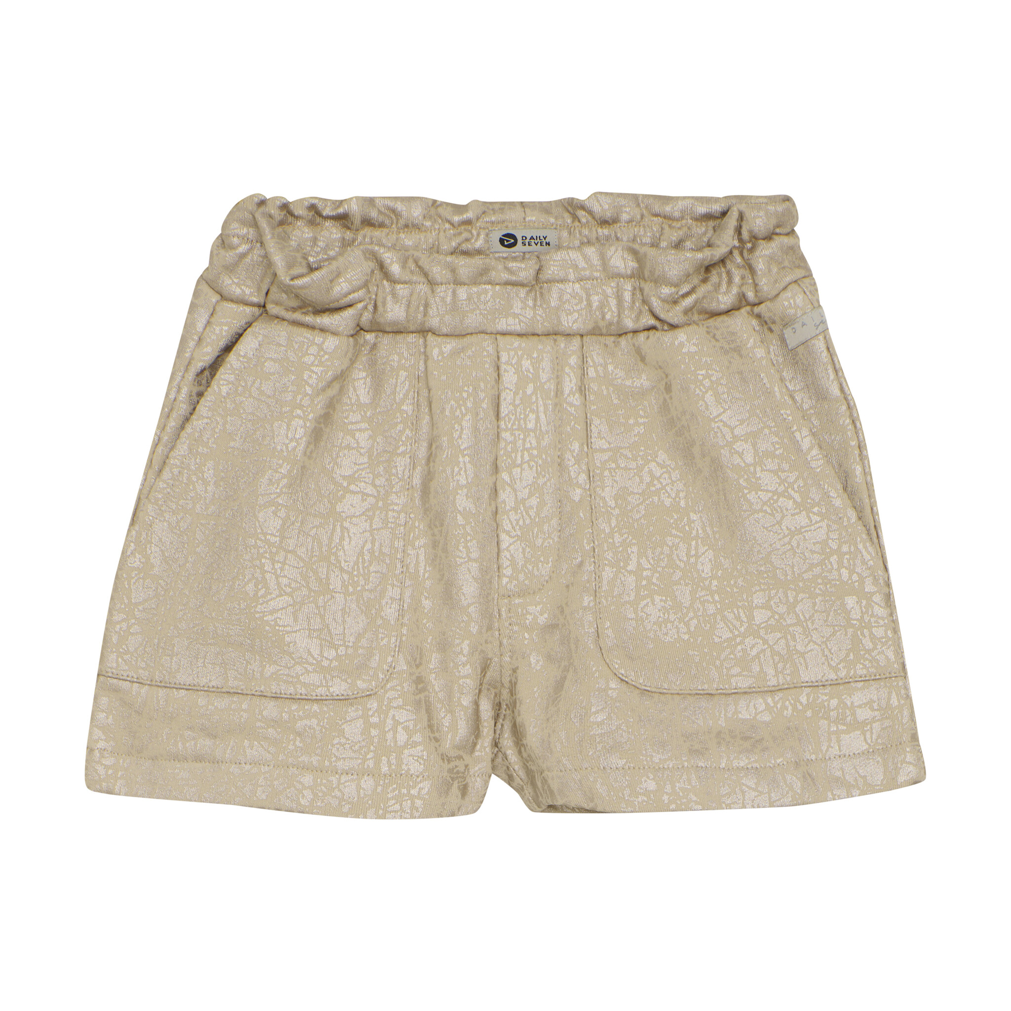 Daily7 winter short meisjes - zand - paperbag/fancy