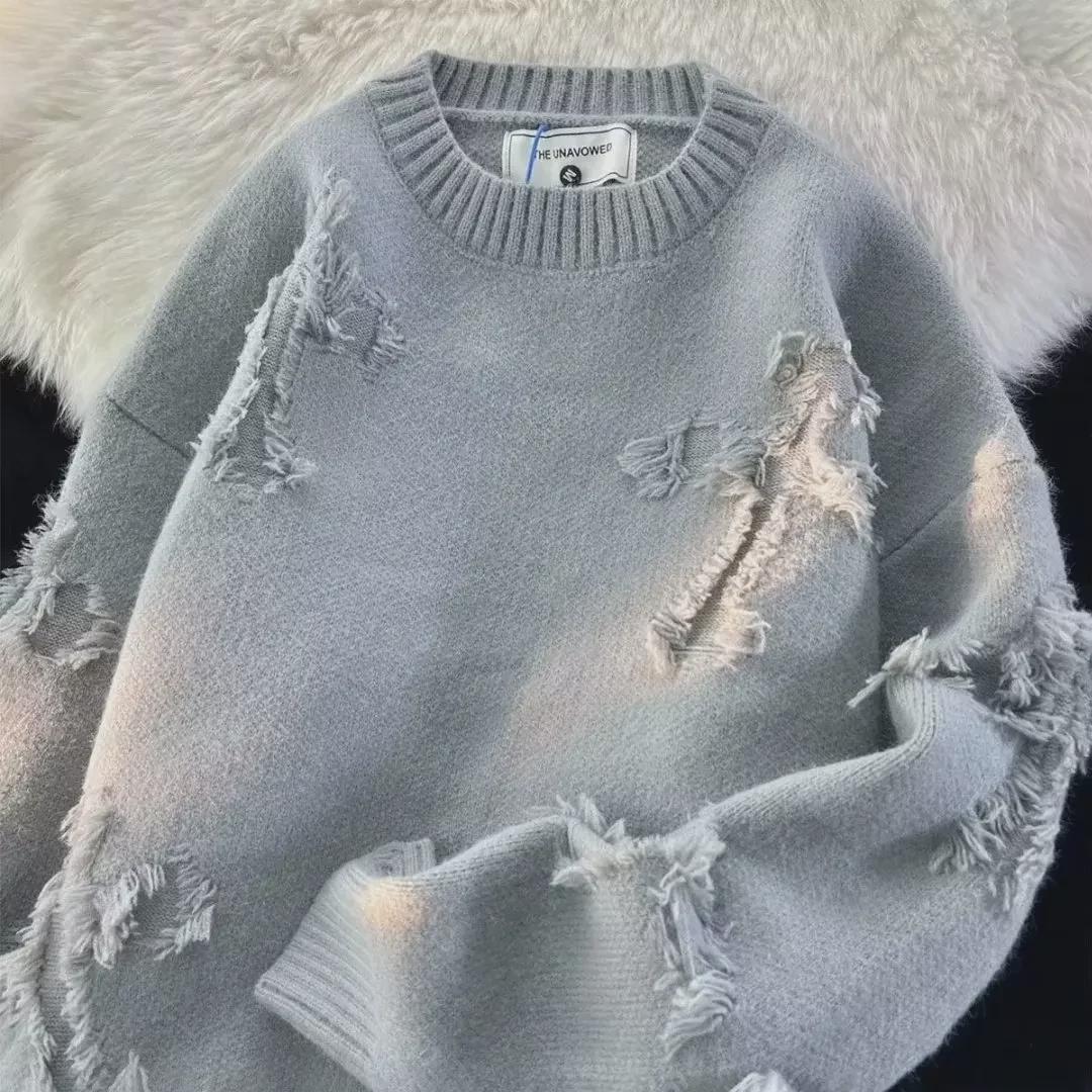 PulseTrade Heren Retro Amerikaans-Japanse Stijl High Street Pullover Trui M abrikoos