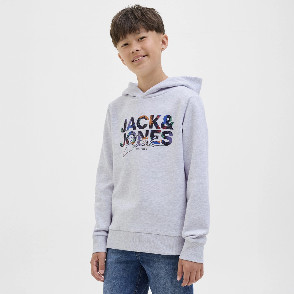 Jack & Jones Junior Hoodie JJGEPLAS SWEAT HOOD JNR