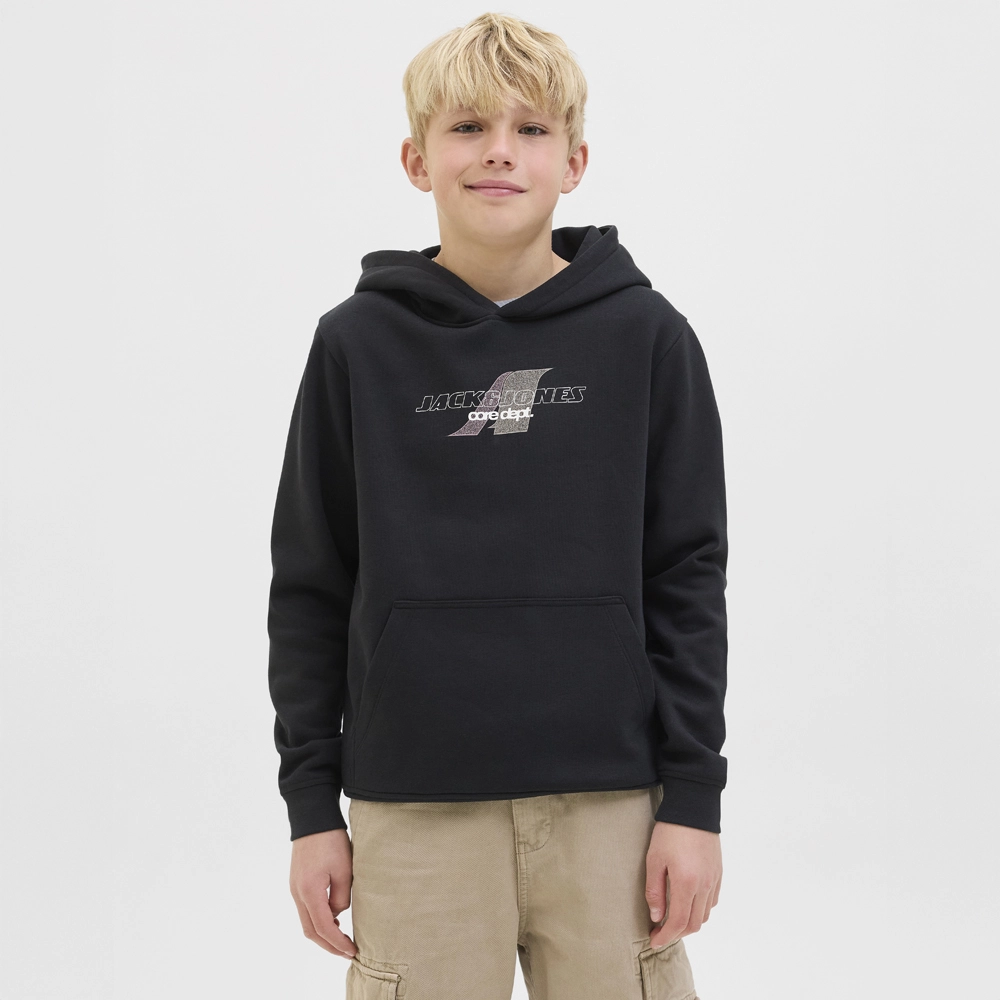 Jack & Jones Junior Hoodie JCOTIER FRONT PRINT SWEAT HOOD JNR