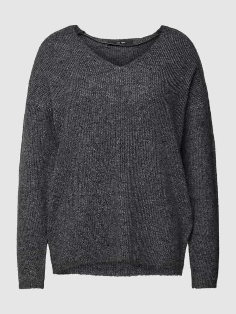 Vero Moda Trui met V-hals VMCREWLEFILE LS V-NECK BLOUSE NOOS