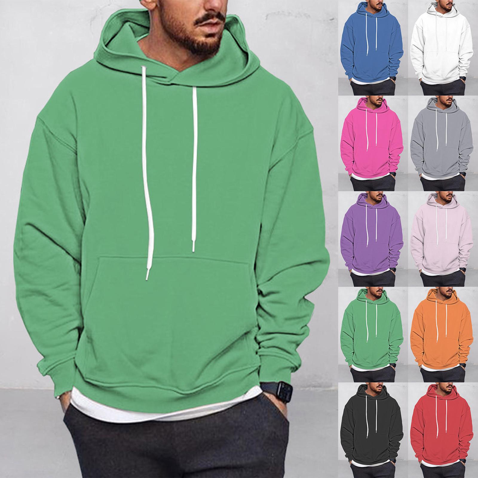 Ren Bag Heren effen kleur pluche warme jas fleece trui casual jas zak trui herfst winterjas XXXXL watermeloen rode kleur
