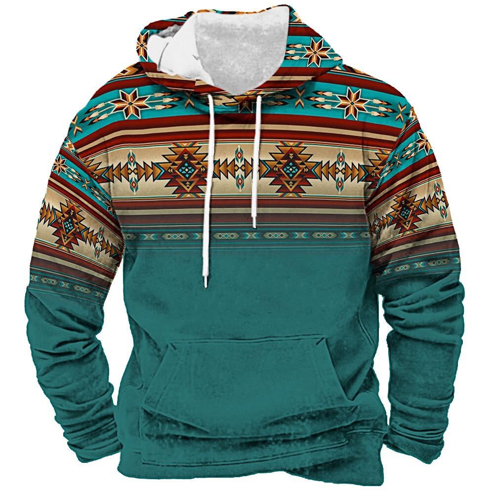 Fashion human Nieuwe lente en herfst straatjeugdtrend wind 3D digitaal printen casual herentrui met lange mouwen en capuchon XXL