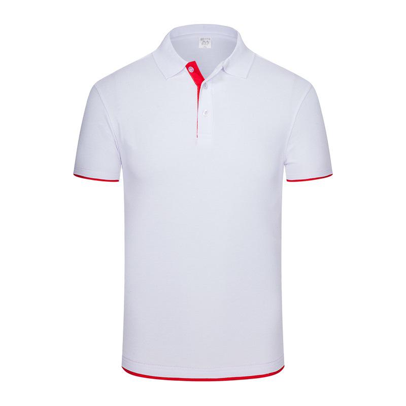 VantaGoods Polo van 210 g katoenmix met korte mouwen en dubbele zoom - casual losse pasvorm, zomers splitontwerp XXXXL