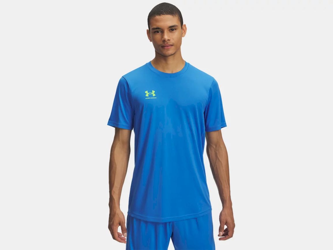 Under Armour ua m's ch. train ss-blu t-shirt voetbal train km here -