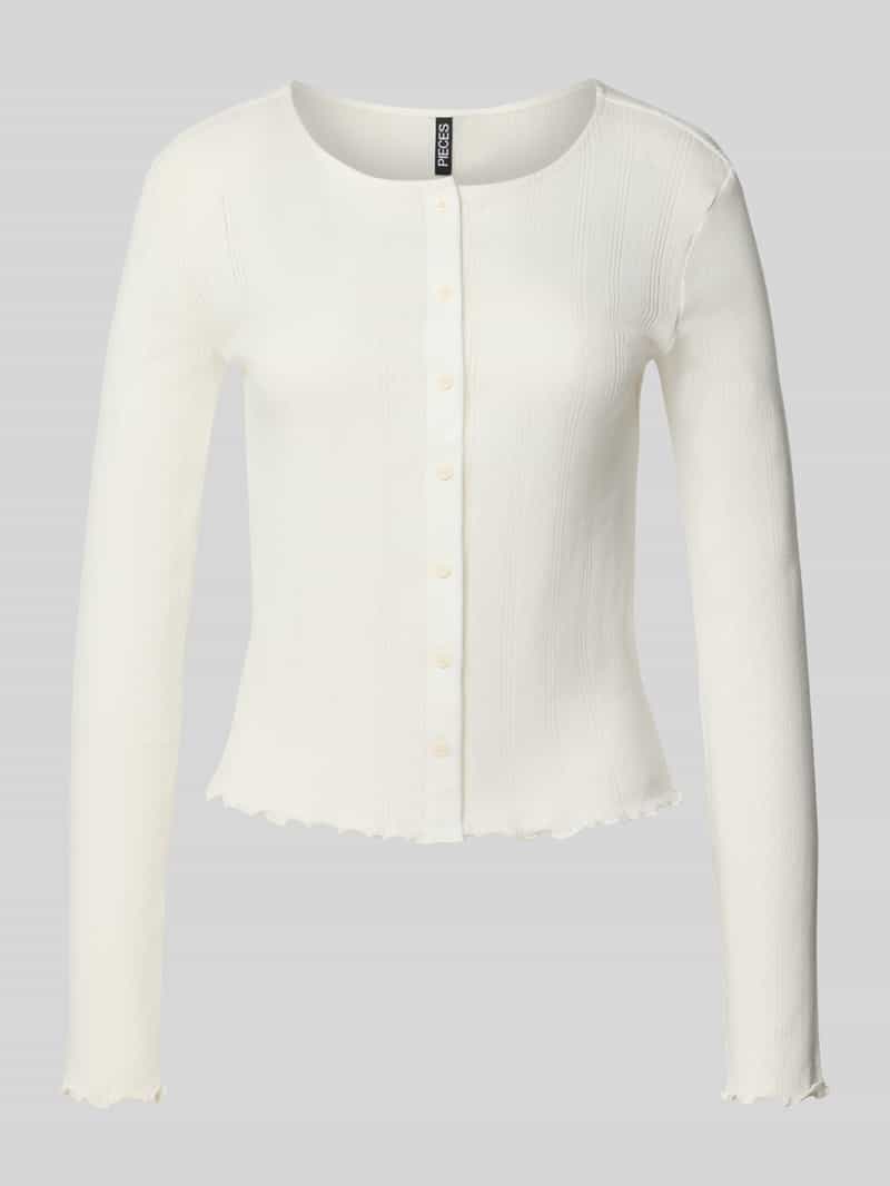 Pieces Vest PCMARIE LS POIN CARDIGAN JRS NOOS BC