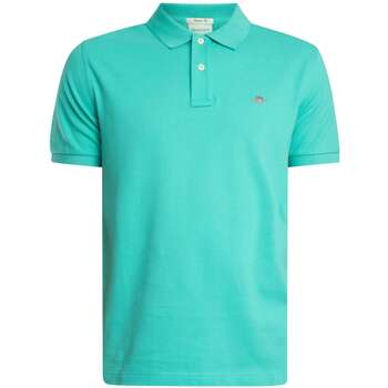 Gant Polo Shirt Korte Mouw  Normaal Shield piqué poloshirt