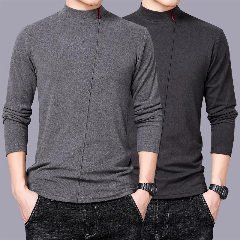 VantaGoods Thermisch T-shirt met lange mouwen voor heren, herfst/winter, kationisch katoen, elastische, huidvriendelijke fleece. 3XL