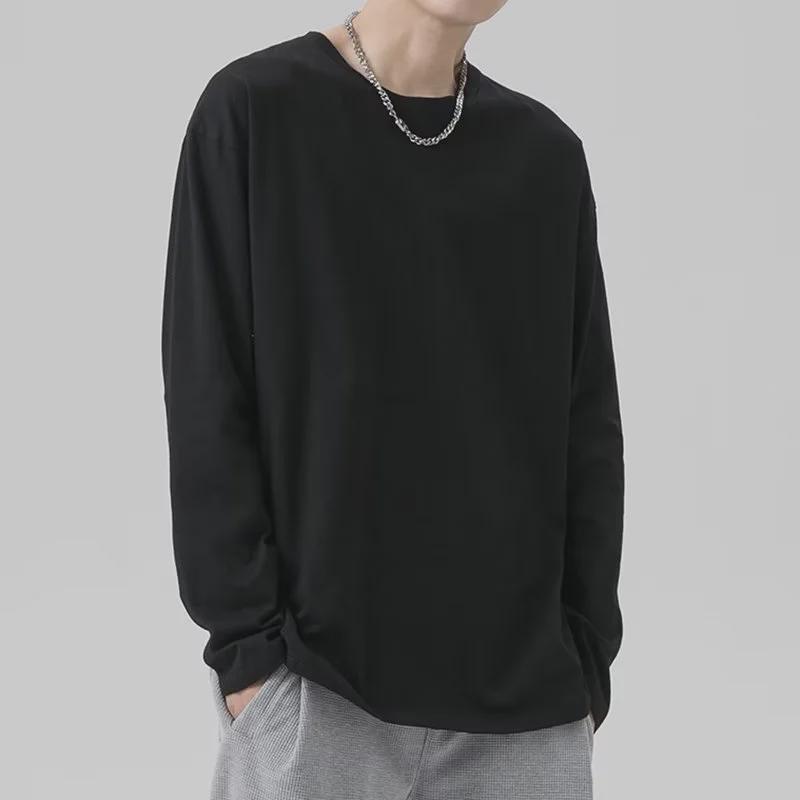 VantaGoods Heren Koreaanse stijl lange mouwen pullover sweatshirt voor tieners M