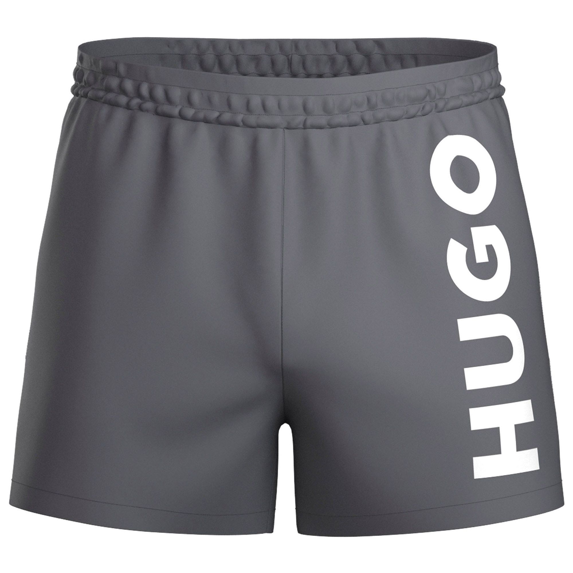 HUGO underwear Zwemshort ABAS zijwaarts met grote hugo logo-print