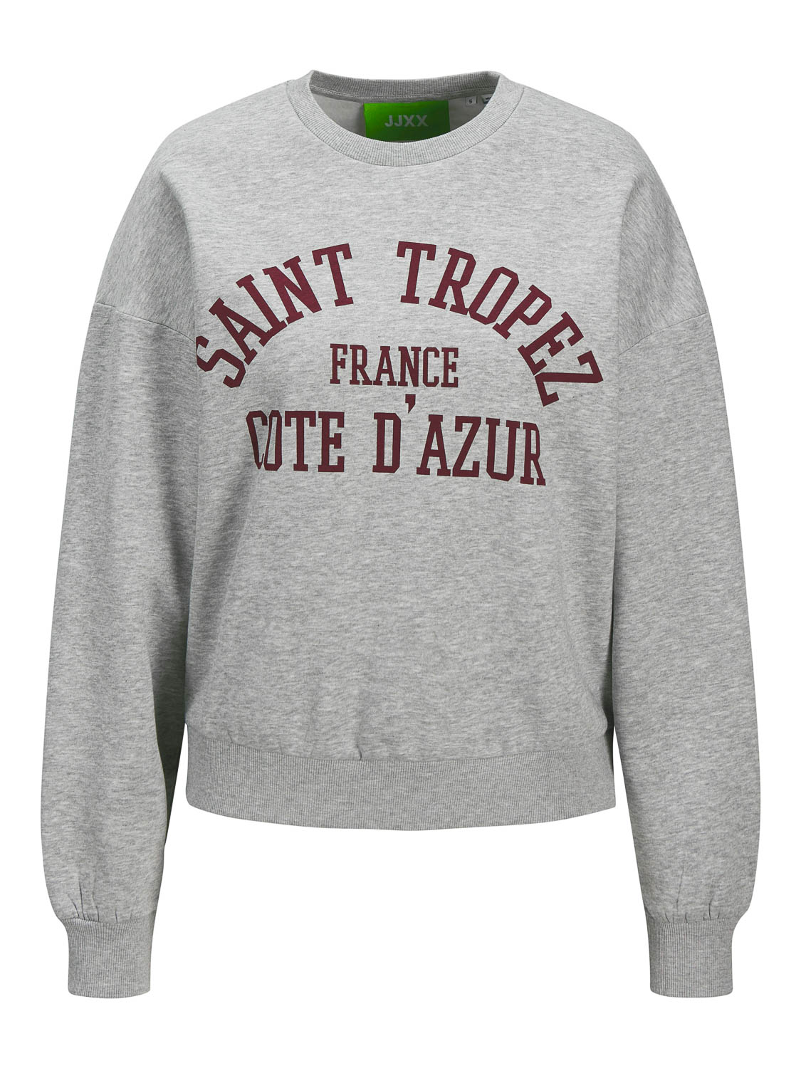 Jack and Jones Jxmerle Rlx Short Ls Crew Swt Ln