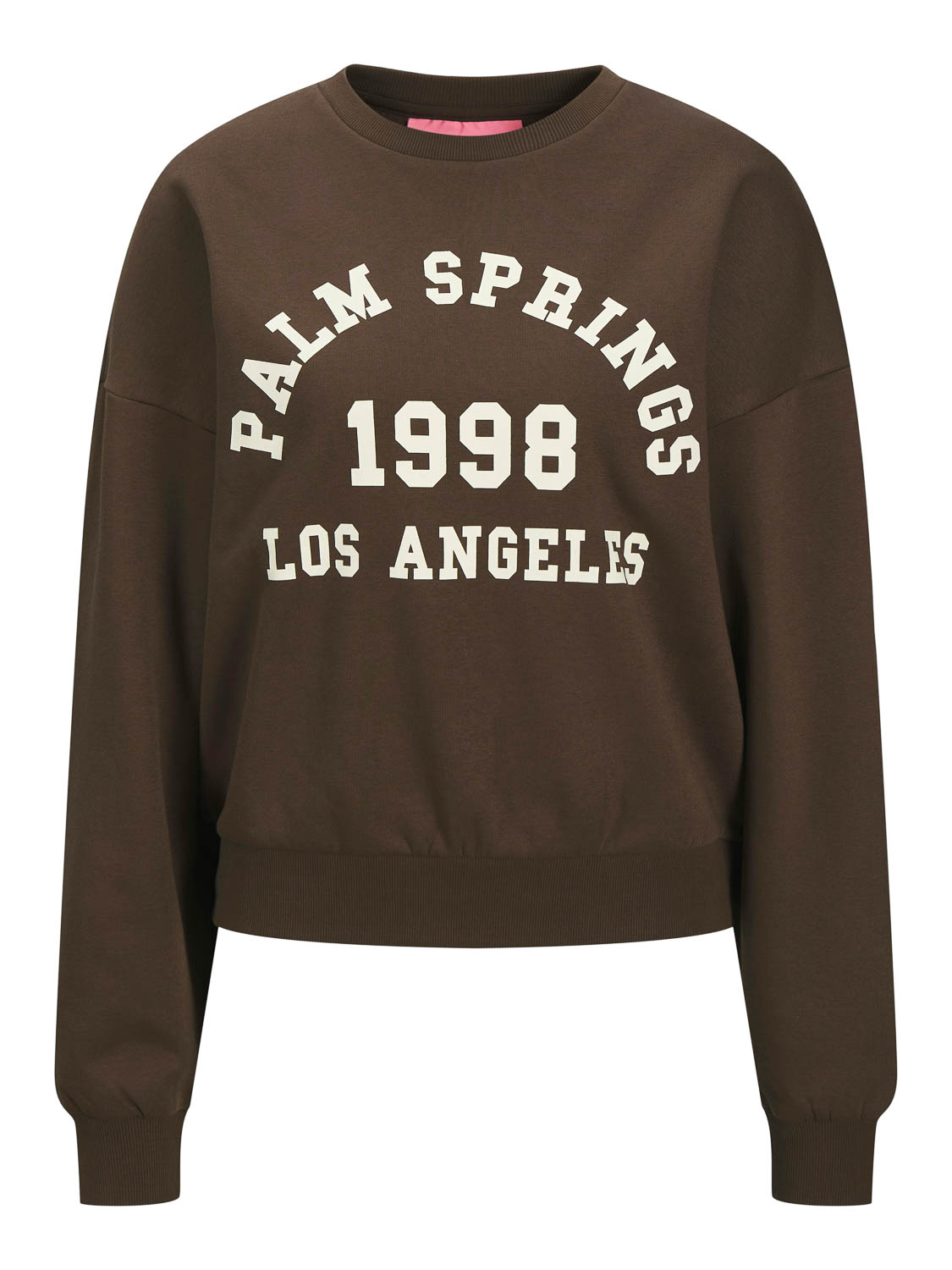 Jack and Jones Jxmerle Rlx Short Ls Crew Swt Ln