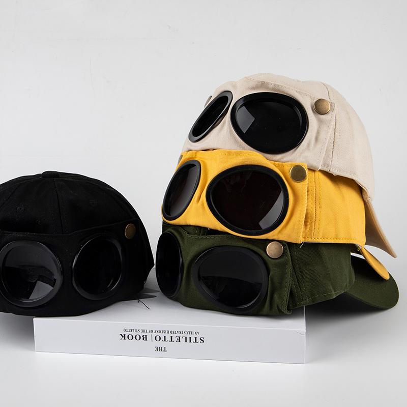 Dazzling Hoed Zomer Bril Baseball Cap Vrouwelijk Unisex Zonnebril Pet Man Baseballcap