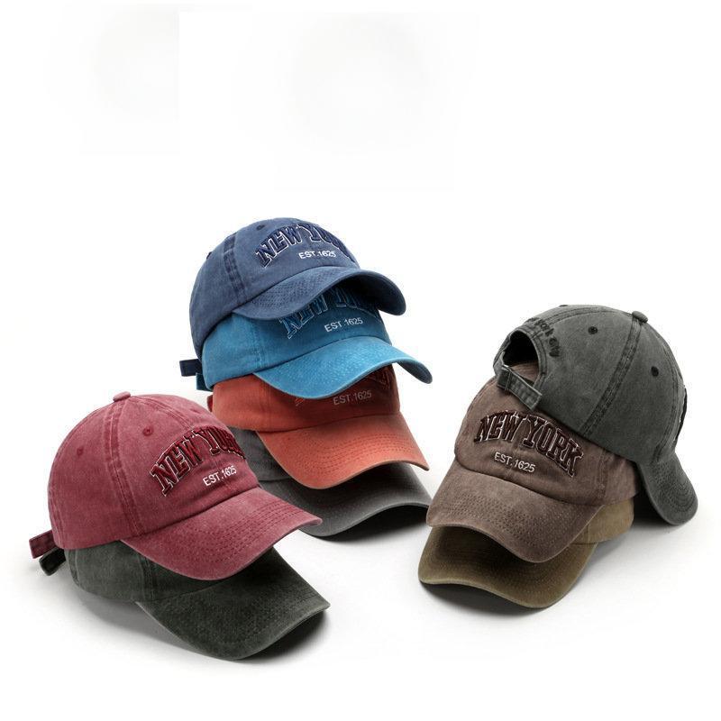 Hi Cap Mode Borduren Baseball Cap Zomer Outdoor Verstelbare Hip Hop Hoeden Bone Snapback Hoed adjustable zwart