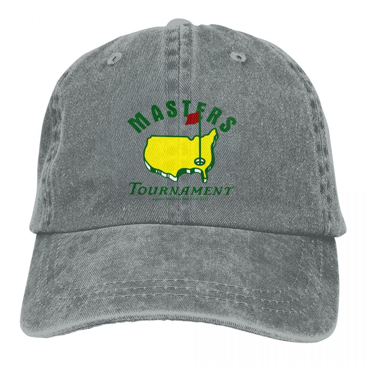 Alice cap Baseball Caps Masters Toernooi 2023 Merch Unisex Mode Versleten Denim Snapback Cap Verstelbare Pasvorm One Size