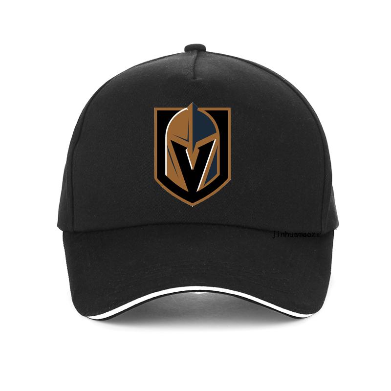 91440118MAC4M03W3Q Vegas mode casual Unisex Golden Knights Baseball pet mode gestreepte metalen helm print cool Unisex hiphop hoed