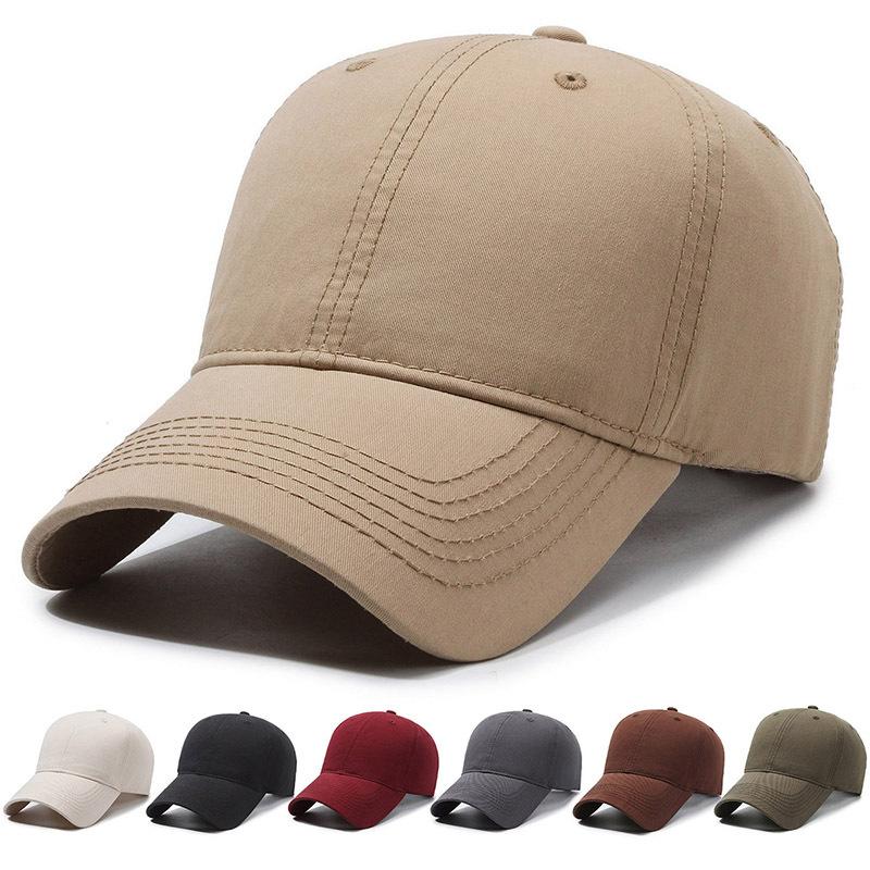 ONIHUA Lente Zomer Effen Kleur Baseball Cap Mannen Vrouwen Outdoor Zonnehoed Snapback Hoed Zonneklep Hoeden Vissershoed Piek Cap legergroene kleur