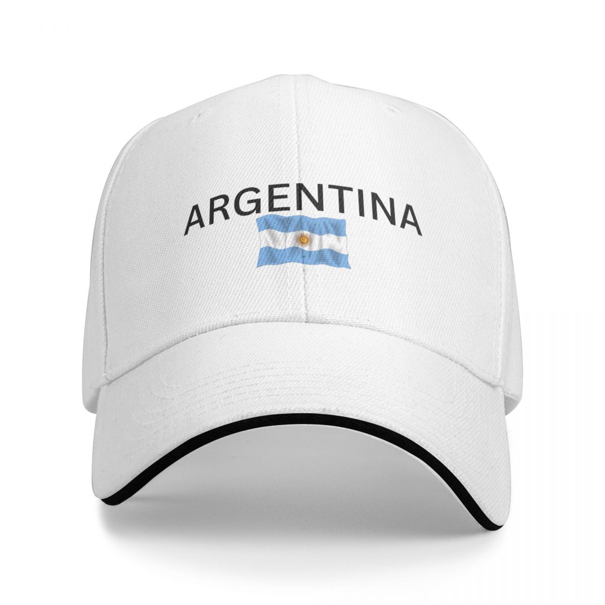 91530102MAC1XWP06K Argentinië Shirt, Argentinië T-shirt, Argentinië Geschenken Baseball Cap Rugby Strand Hoed Strand Heren Hoed Dames
