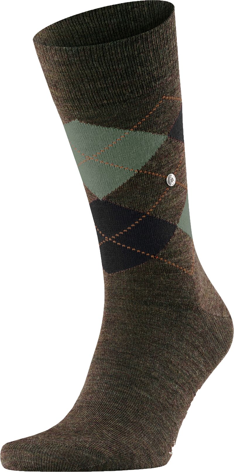 Burlington Wol Edinburgh Melange Groen 7185