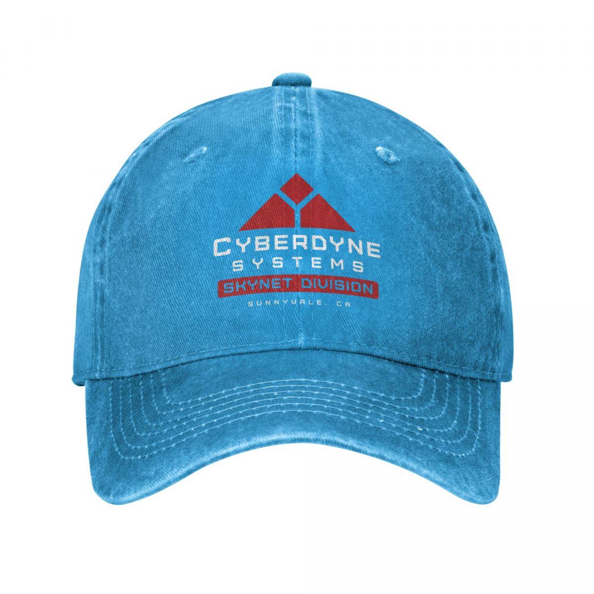 91421224MABLK3A4XG Cyberdyne Systems Skynet Division Baseball Caps Unisex Stijl Distressed Washed Snapback Hoed Terminator Outdoor Zomer Caps Hoed One Size