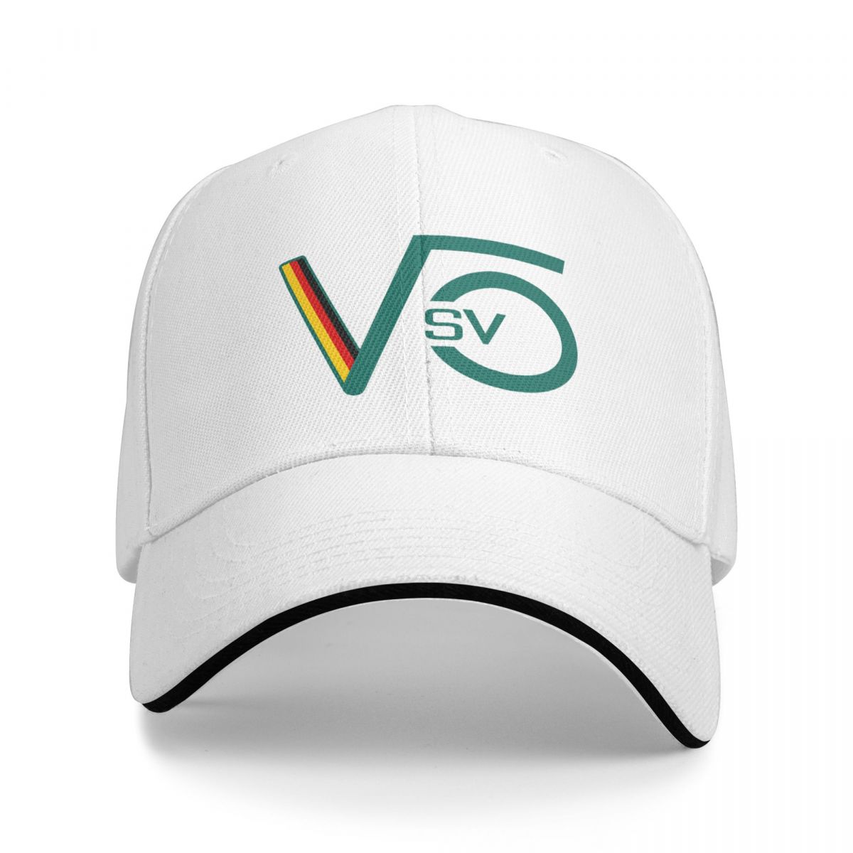 Kiki Cap Sebastian Vettel Logo SV5 F1 2022 Cap Mode Casual Baseball Caps Verstelbare Hoed Hip Hop Unisex Baseball Hoeden polychroom One Size