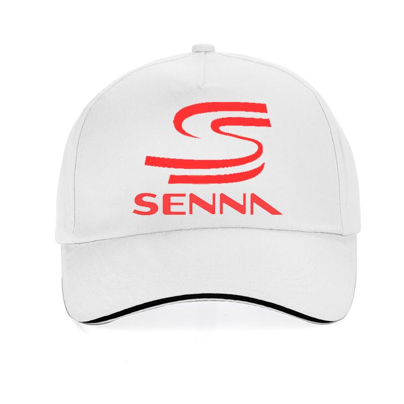 Kiki Cap Ayrton Senna Baseball Cap Unisex Fashion Cool Ayrton Senna Hoeden Verstelbare Katoenen Papa Caps