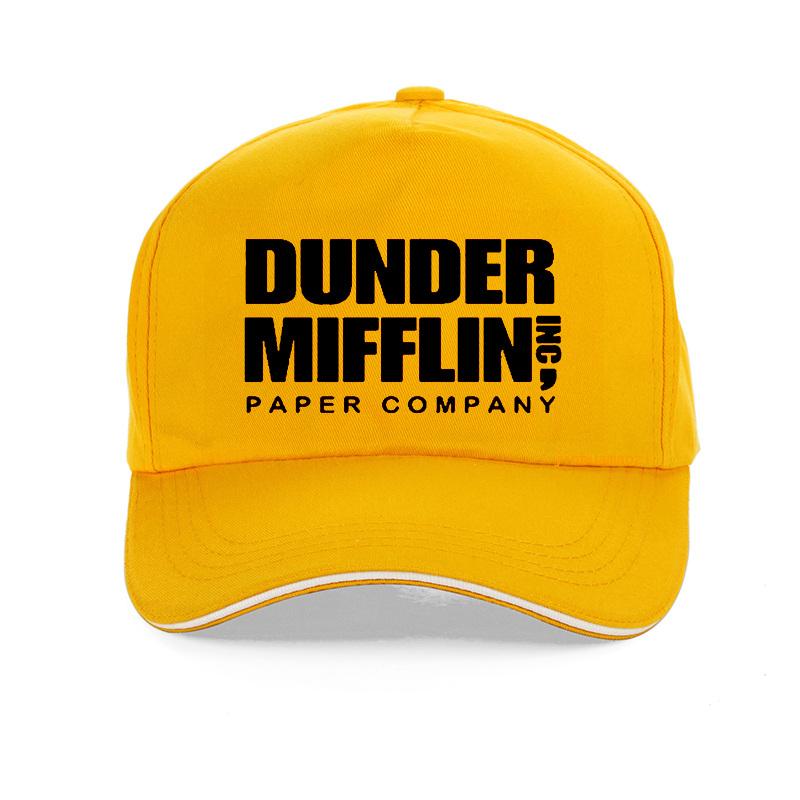 Kiki Cap Vrouwen Dunder Mifflin Inc Paper Company Wernham Hogg TV Show Michael Scott Space Baseballpet The Office Tv Unisex hiphophoed