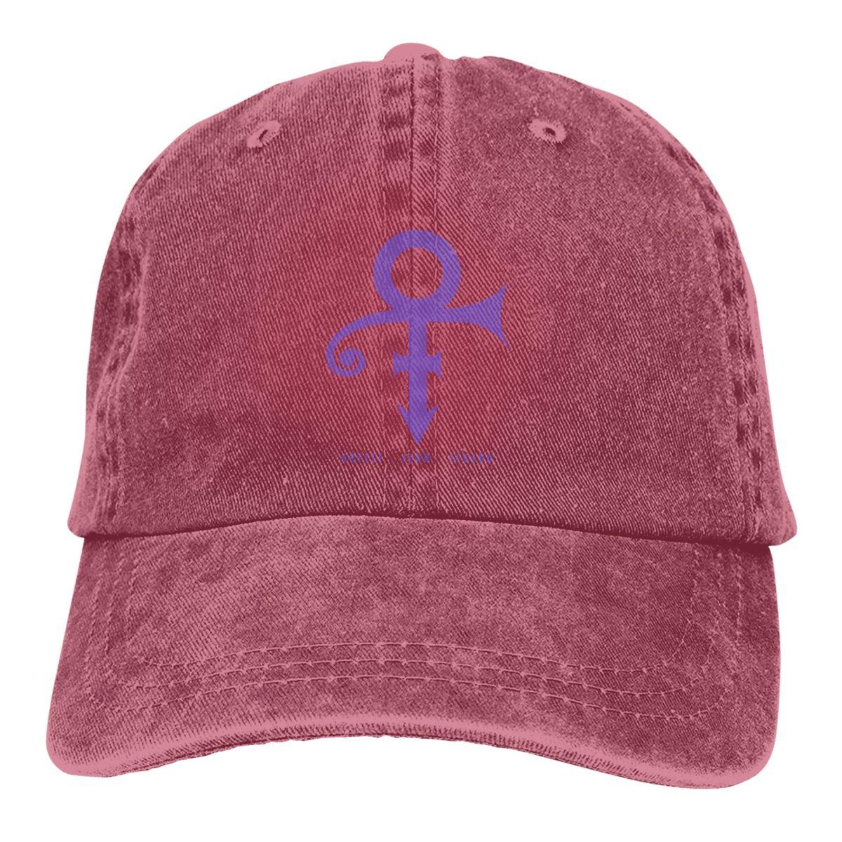 Kiki Cap Prince Paisley Park The Artist Baseball Cap Merch Casual Distressed Washed Purple Rain His Royal Badness Tafkap Hoofddeksels Hoed One Size