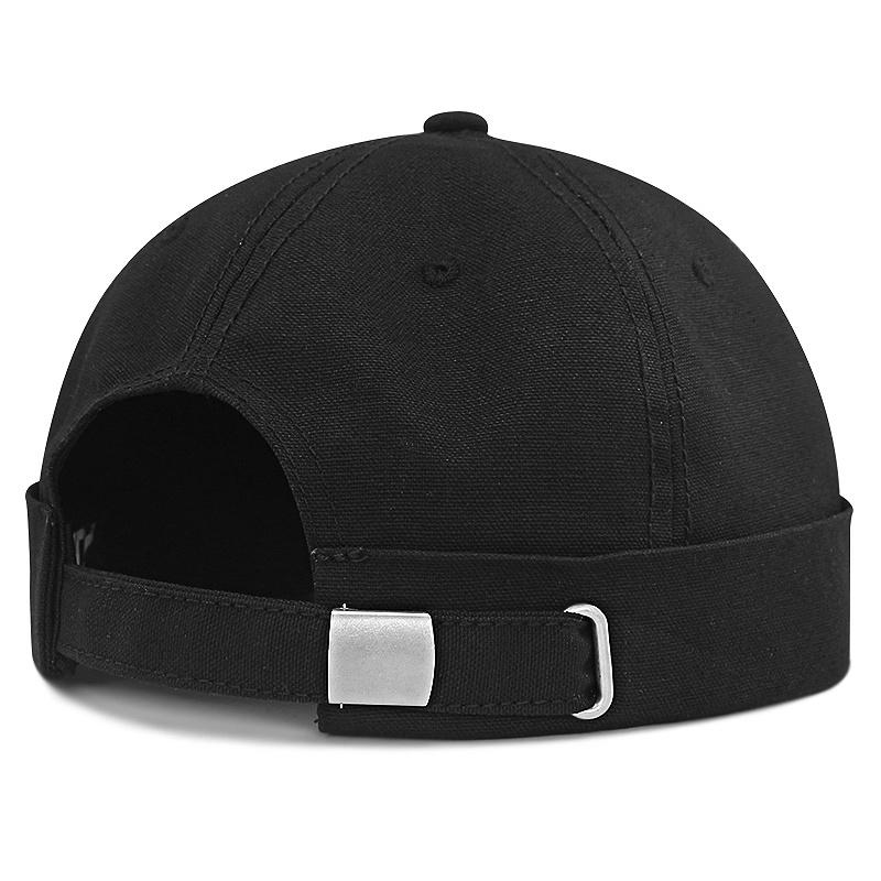 Queeniec Grote maten mannen Docker Cap Skullcap Grote matrozenpet Beanie Hoeden Dames Baret Randloze hoed Skullcap Bonnet Dad Caps 56-61cm 61-68cm XXL