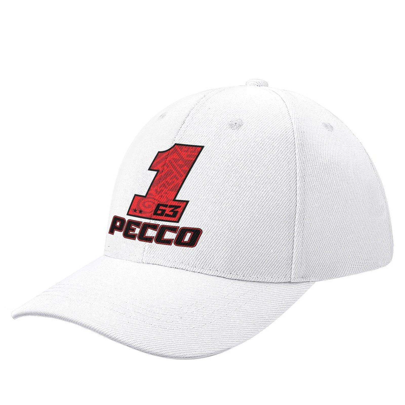 91530103MABXANBX49 Francesco Pecco Bagnaia Nummer 1 2023 Baseball Cap mode Vintage Unisex'S Hoeden Dames