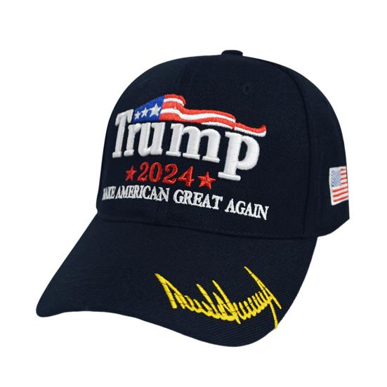 Mieshangle Mesh Baseball Hat 2024 Keep America Great Geborduurde Letter Trump Hat Verontruste lichtgewicht verstelbare Amerikaanse vlaghoed L